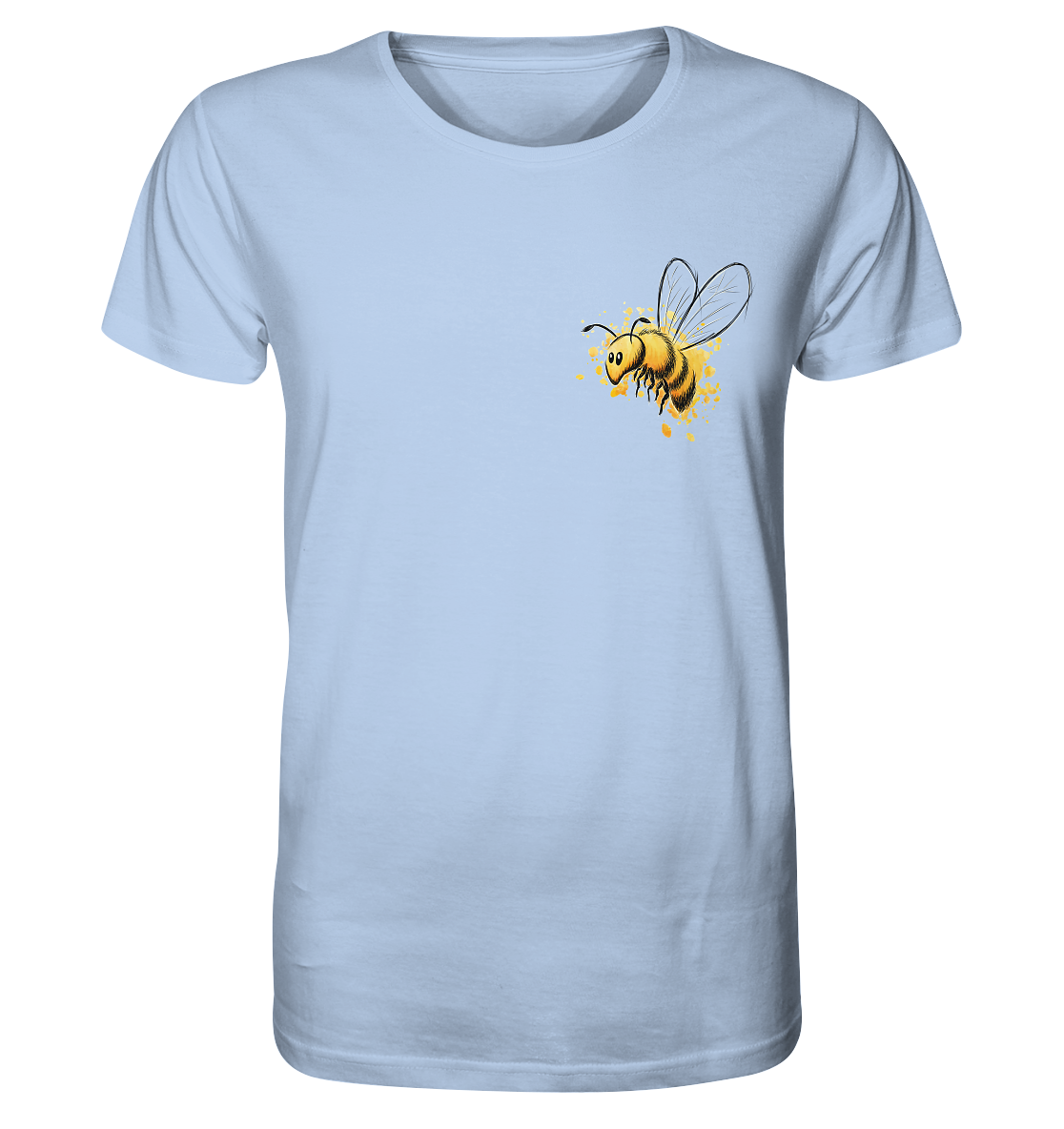 Lässige kleine Honig-Biene - Organic Shirt