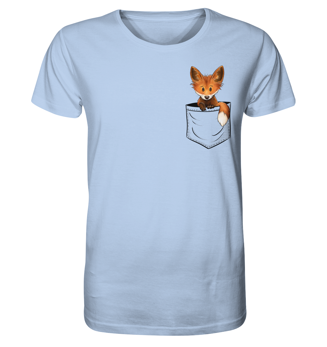 Funky Fuchs in der Tasche - Organic Shirt