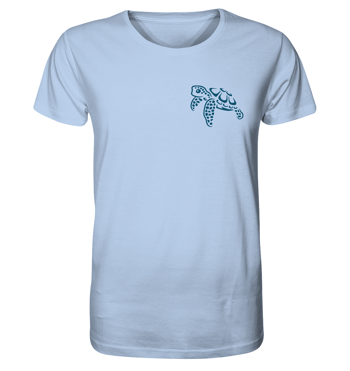 Lässig lustige Wasserschildkröte - Organic Shirt