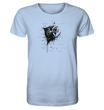 Lässige Street Art Eule - Organic Shirt