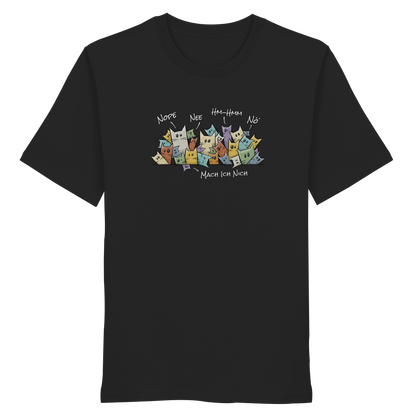 Nope, Nee, Nö Katzen - Organic Shirt