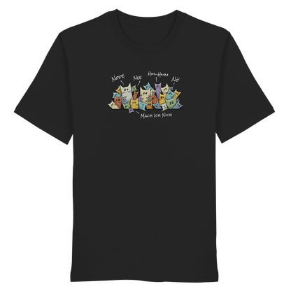 Nope, Nee, Nö Katzen - Organic Shirt