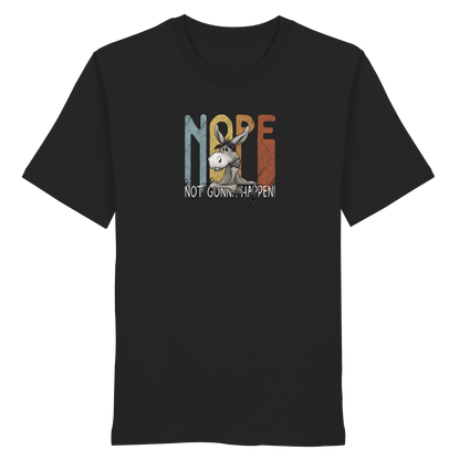 Nope | bockiger Esel - Organic Shirt