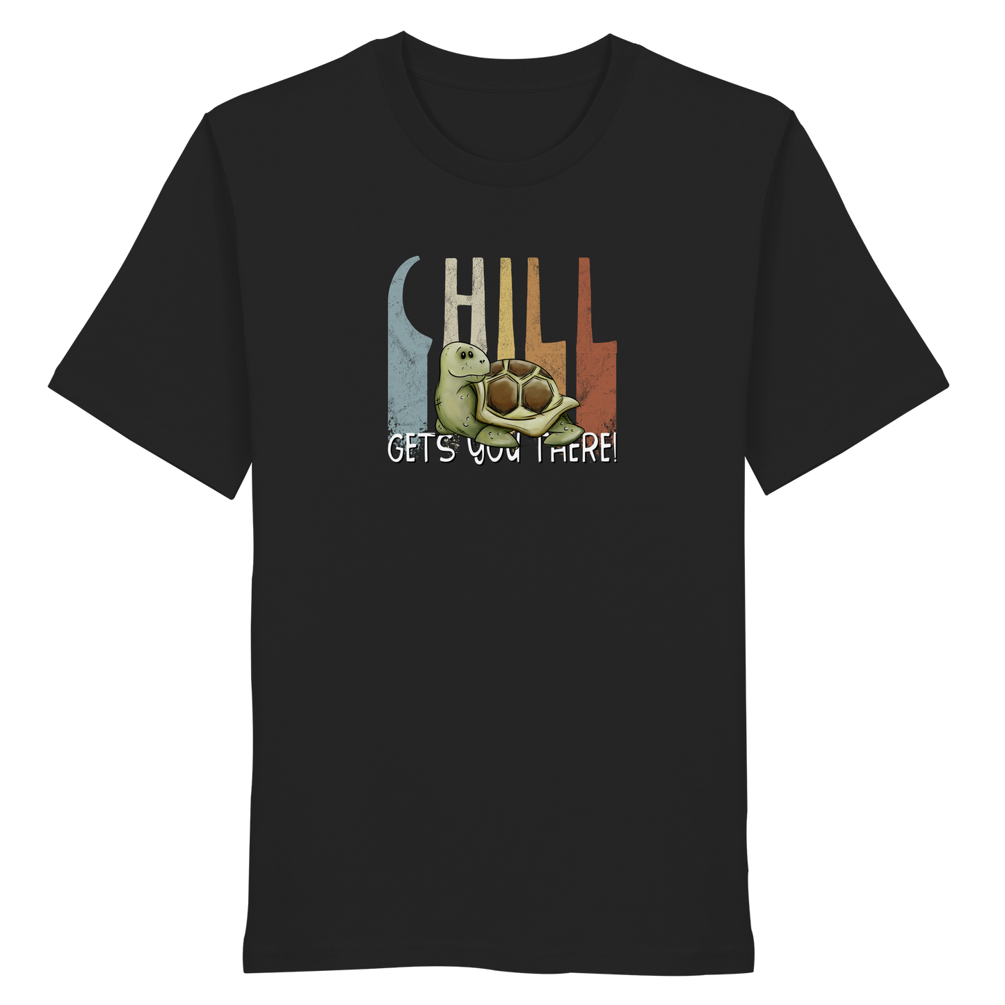 Gechillt gemütliche Schildkröte - Organic Shirt