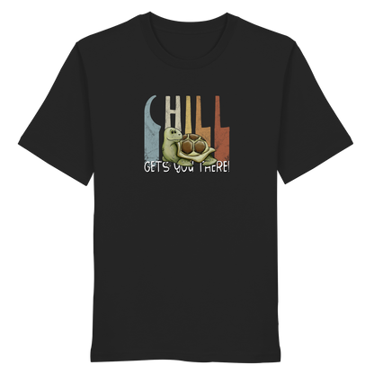 Gechillt gemütliche Schildkröte - Organic Shirt