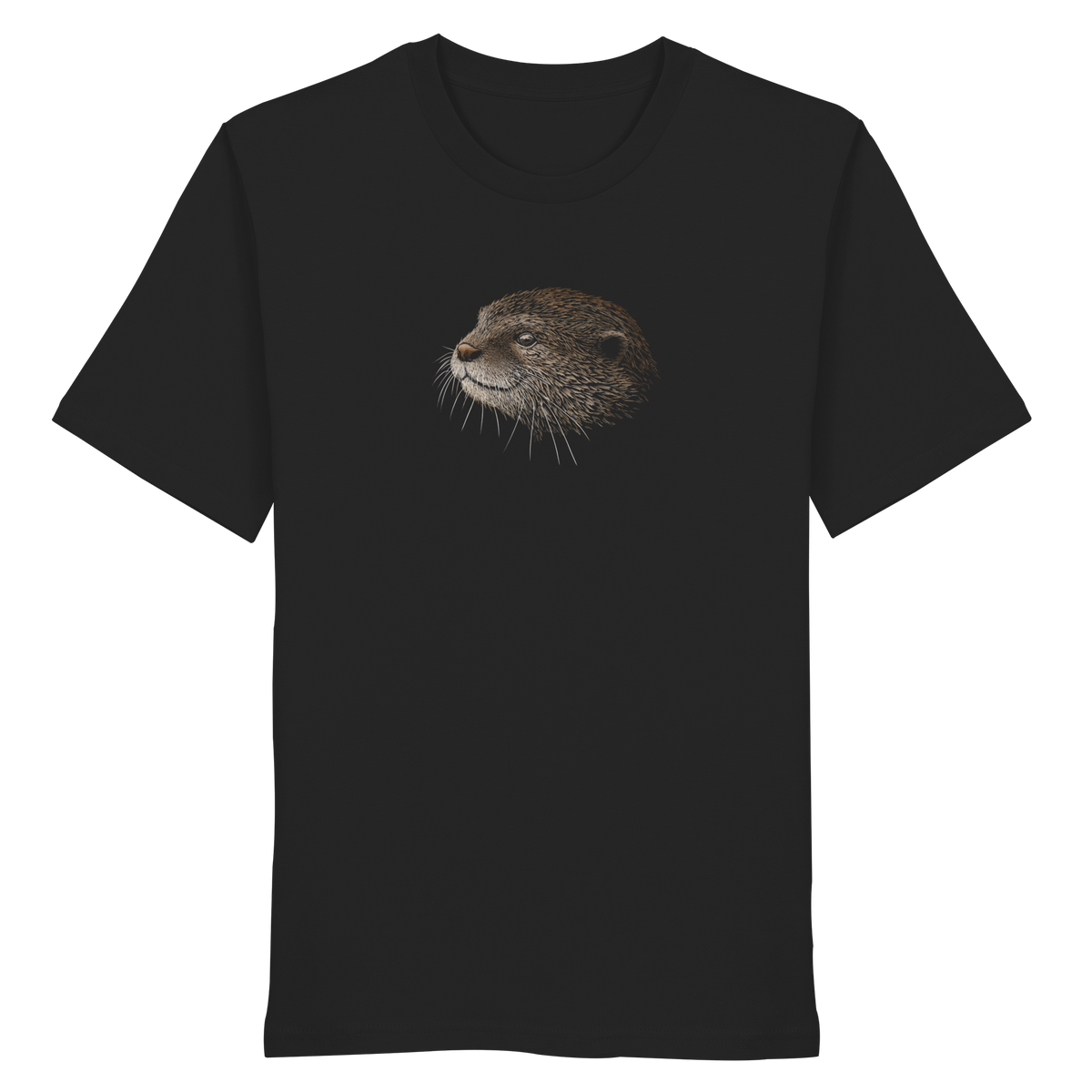Otter Bleistift Zeichnung KritzelKunst - Organic Shirt