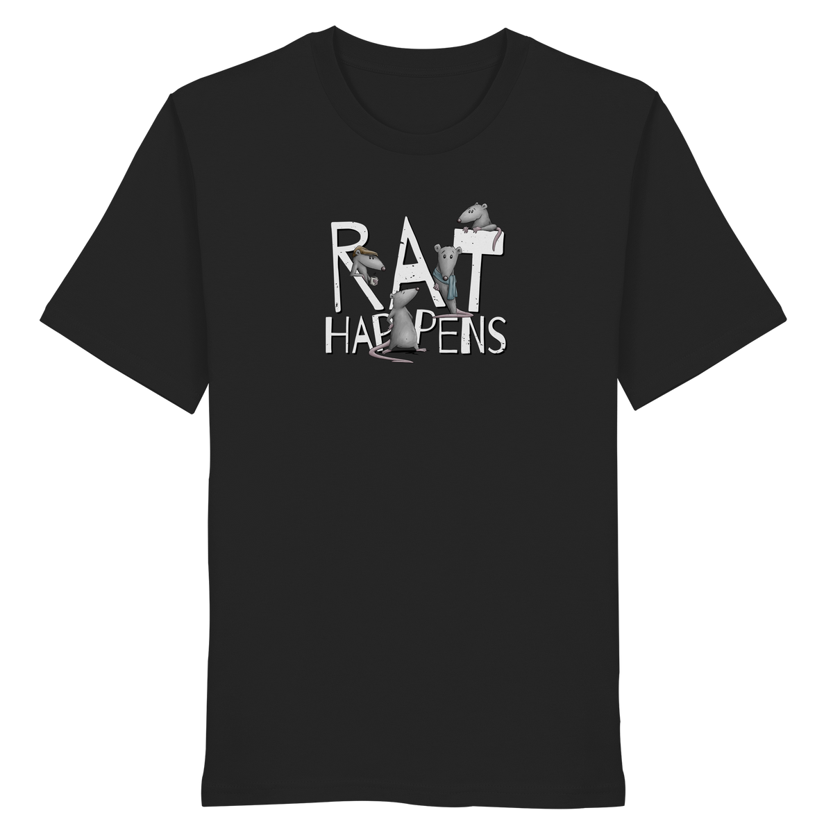 Rat Happens Ratten - Organic Shirt