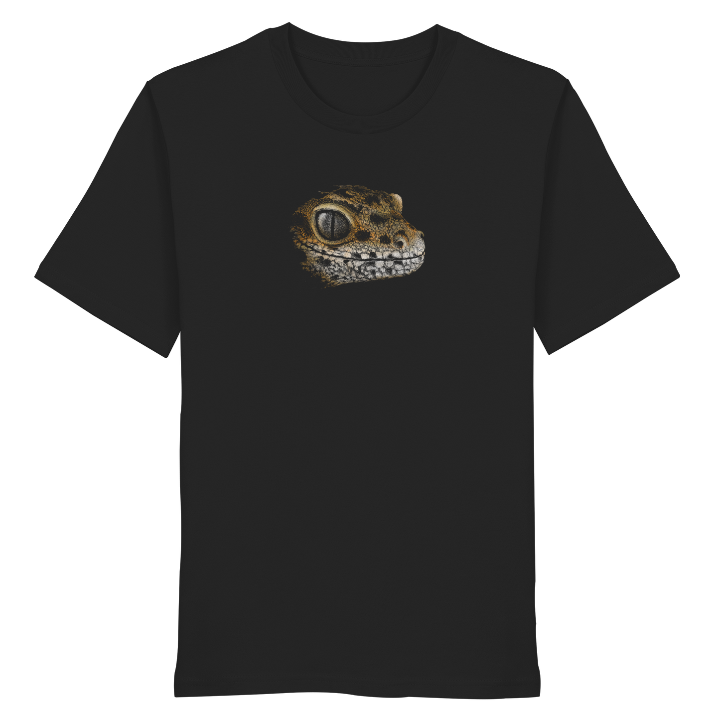 Leopard Gecko Skizze Kritzelkunst - Organic Shirt