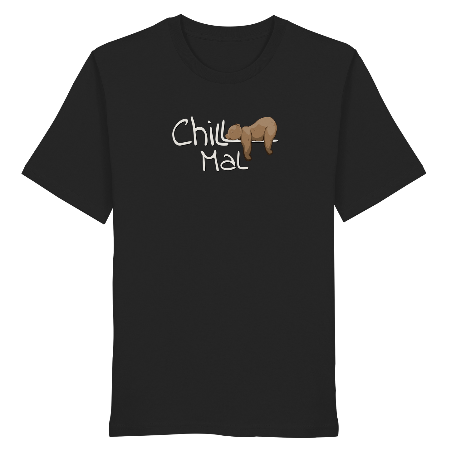 Chill Mal schläfriger Braunbär - Organic Shirt