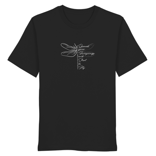 Breite die Flügel aus und flieg los | Libelle - Organic Shirt