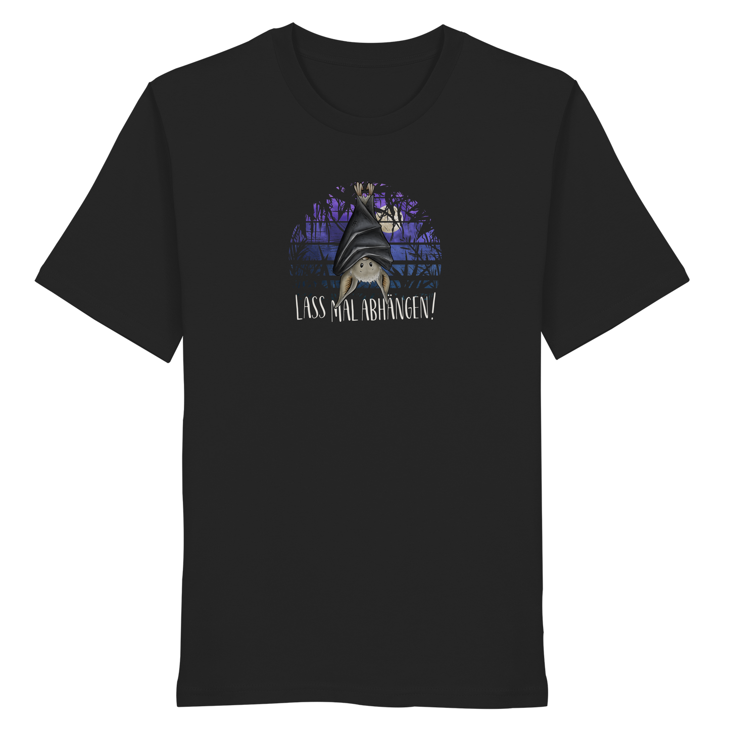 Lass mal abhängen Fledermaus - Organic Shirt