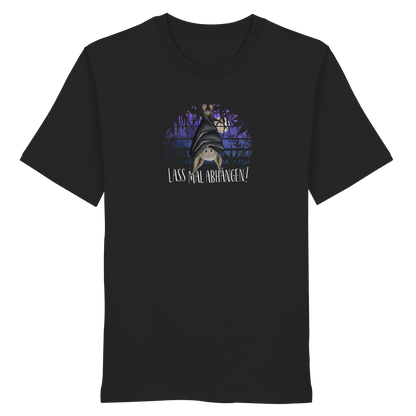 Lass mal abhängen Fledermaus - Organic Shirt