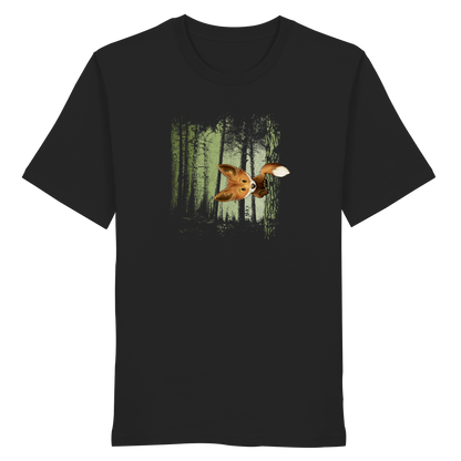 Fuchs im Zwielicht-Wald - Organic Shirt