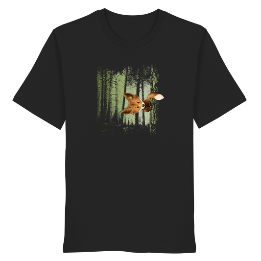 Fuchs im Zwielicht-Wald - Organic Shirt
