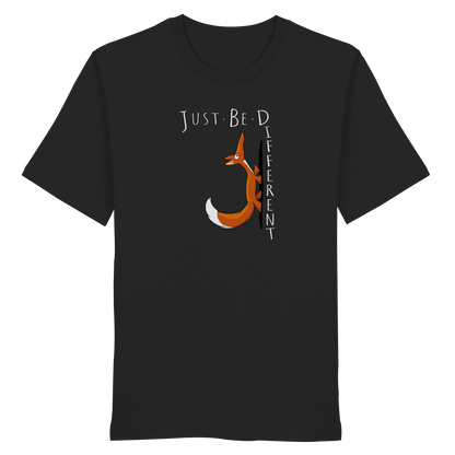 Just Be Different | Sei Anders, kleiner Fuchs - Organic Shirt
