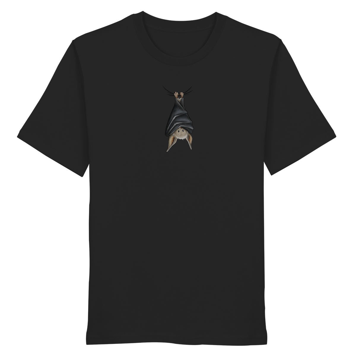 Lustig chillende Fledermaus - Organic Shirt