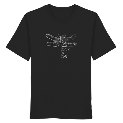 Breite die Flügel aus und flieg los | Libelle - Organic Shirt