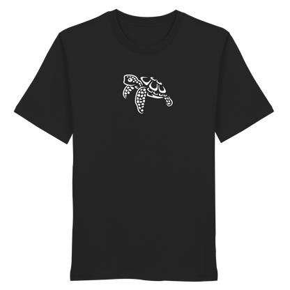 schwimmende Meeres-Schildkröte - Organic Shirt