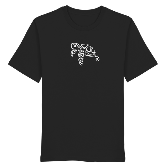 schwimmende Meeres-Schildkröte - Organic Shirt