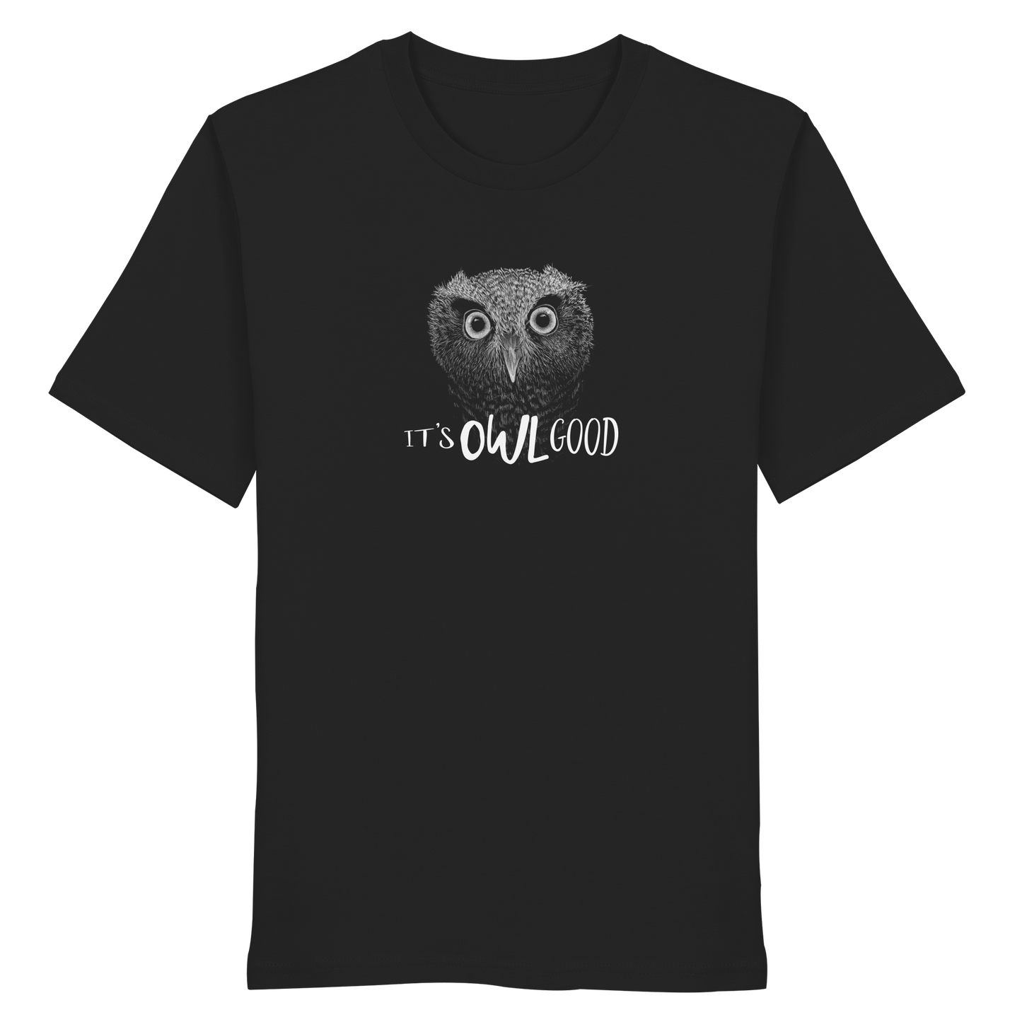 OWL Good | Kritzel-Kunst-Eule - Organic Shirt