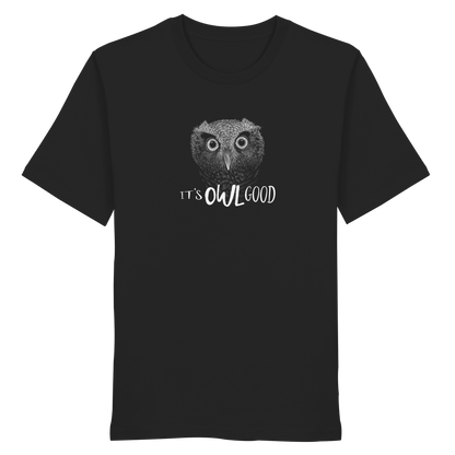 OWL Good | Kritzel-Kunst-Eule - Organic Shirt