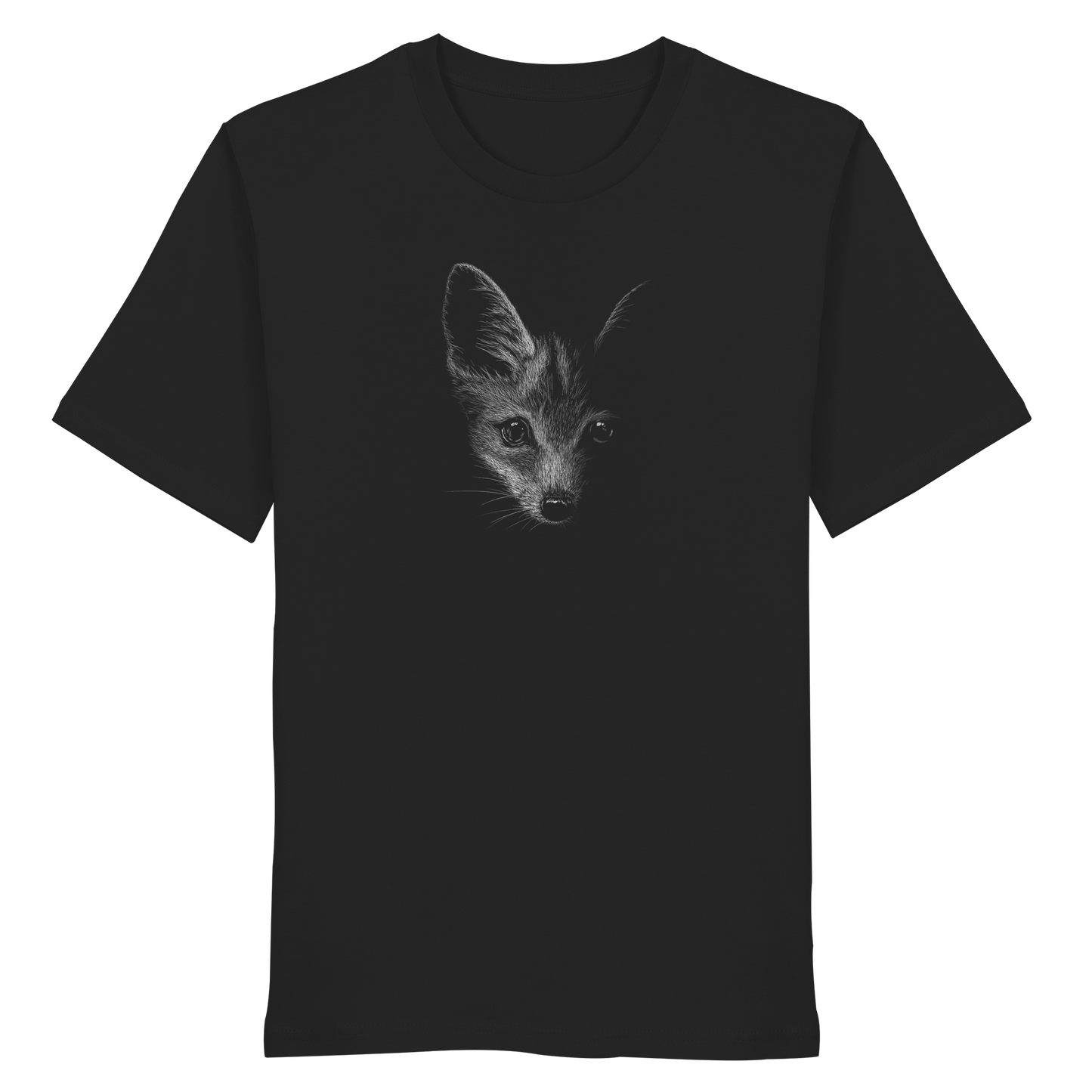 Fuchs Kritzelkunst Illustration - Organic Shirt