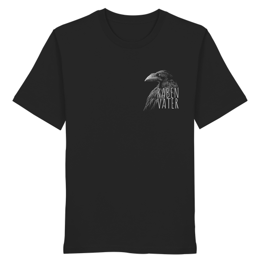 Rabenvater schwarzer Rabe Krähe - Organic Shirt