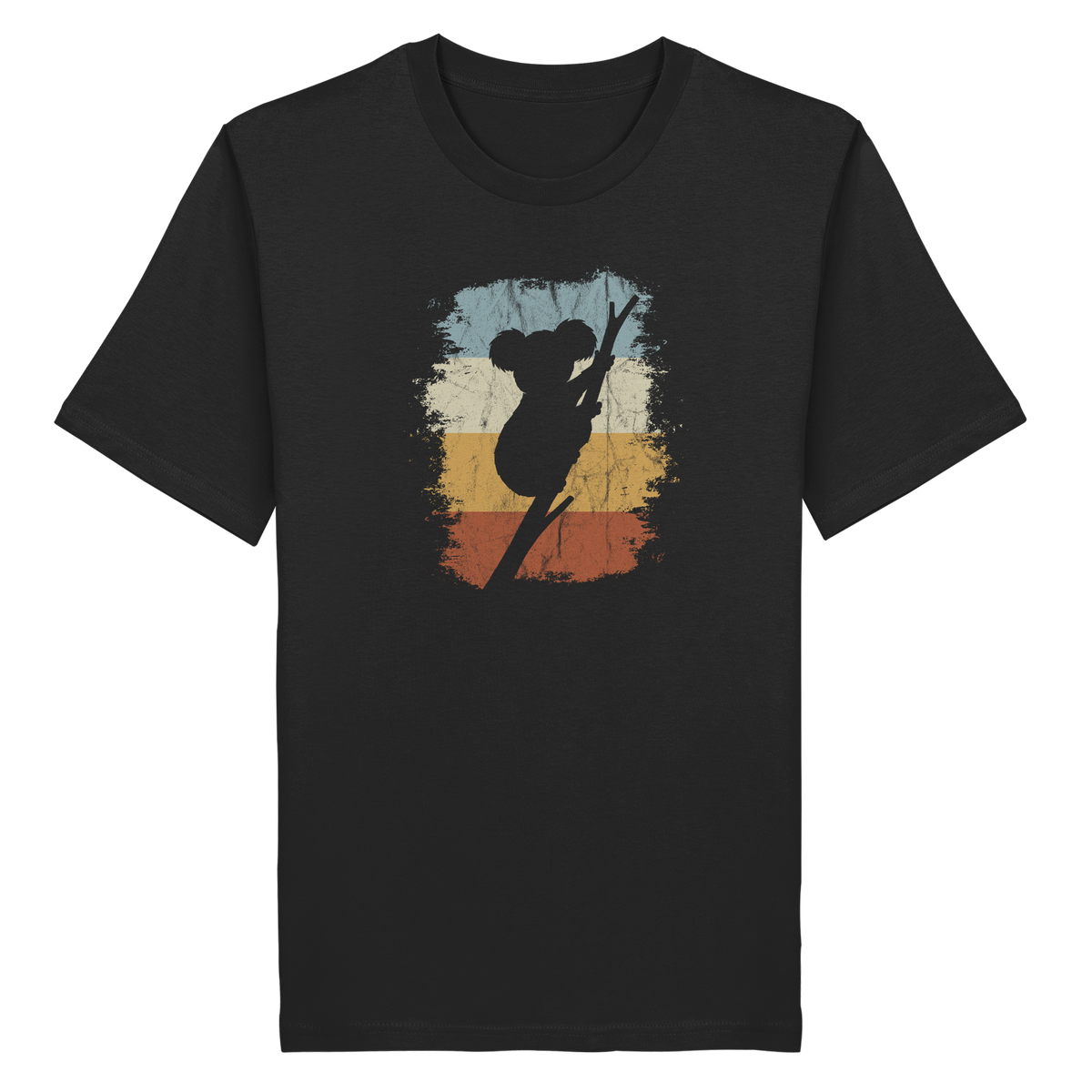 Retro kletternder Koala-Bär - Organic Shirt