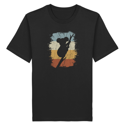 Retro kletternder Koala-Bär - Organic Shirt