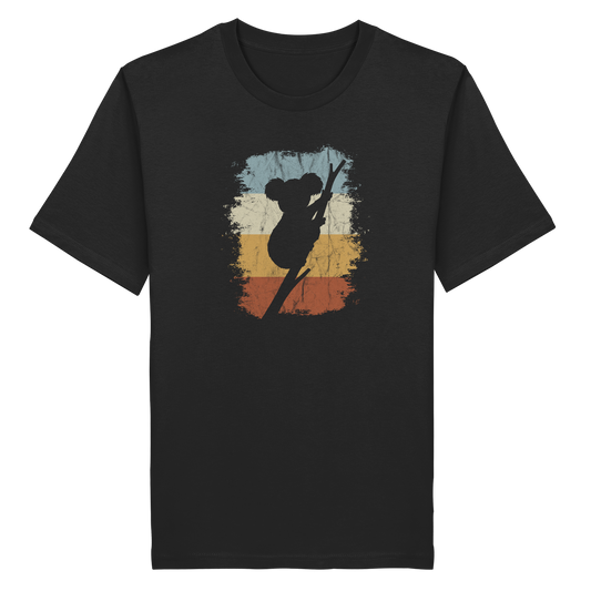 Retro kletternder Koala-Bär - Organic Shirt