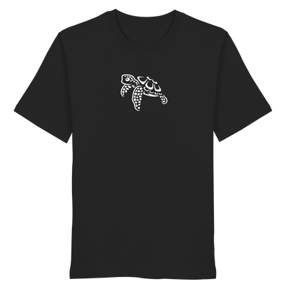 schwimmende Meeres-Schildkröte - Organic Shirt