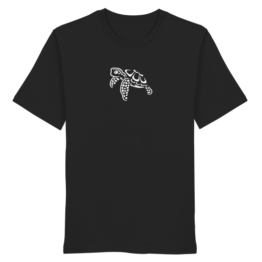 schwimmende Meeres-Schildkröte - Organic Shirt