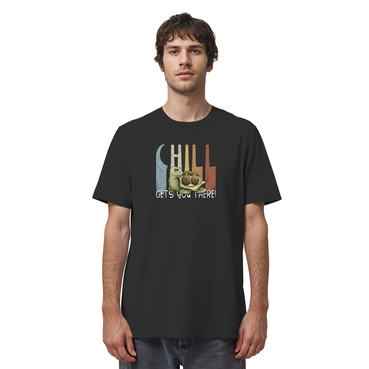 Gechillt gemütliche Schildkröte - Organic Shirt