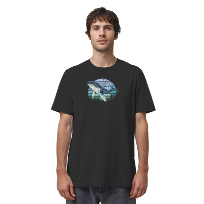 Retro Unterwasser Buckelwal - Organic Shirt