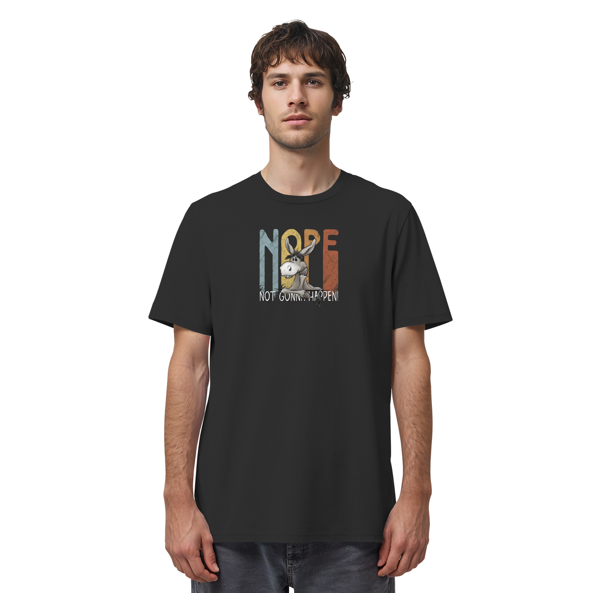 Nope | bockiger Esel - Organic Shirt