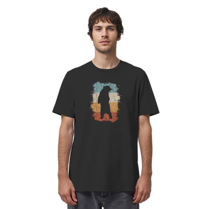 Retro Bären-Silhouette - Organic Shirt