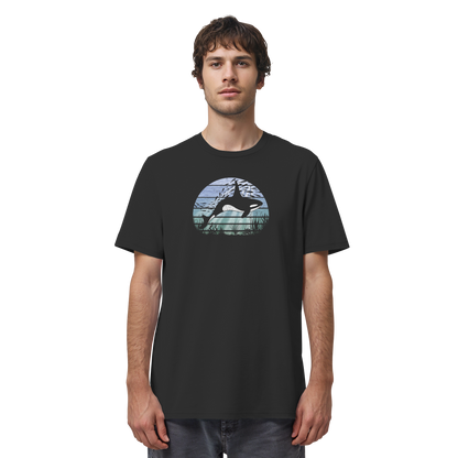 Retro Tiefsee Schwertwal Orca - Organic Shirt
