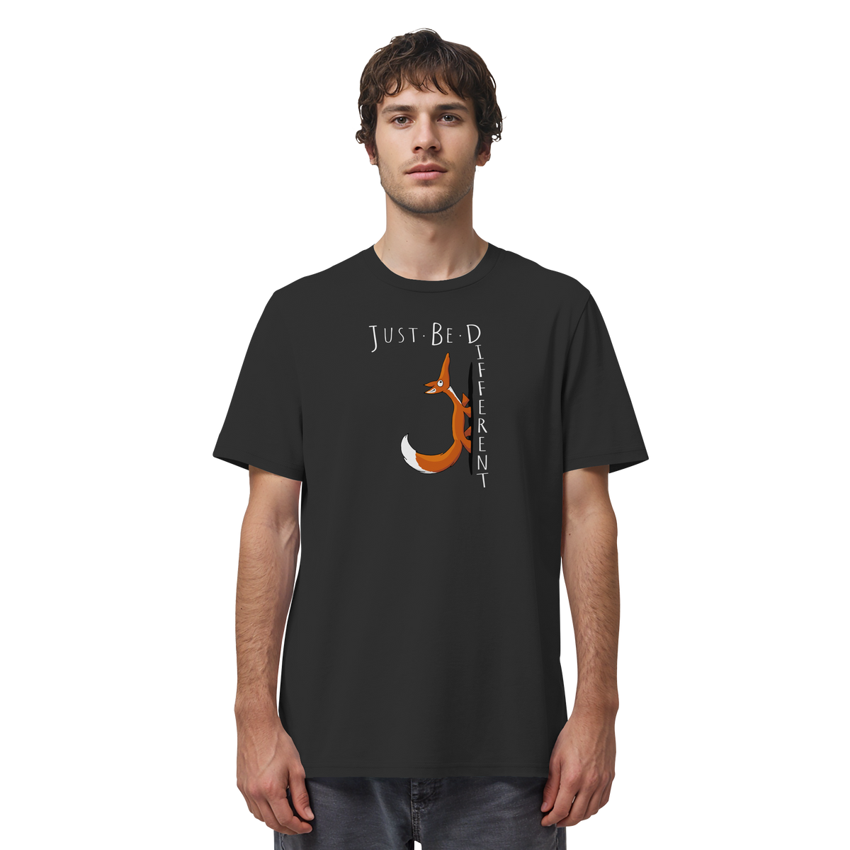 Just Be Different | Sei Anders, kleiner Fuchs - Organic Shirt