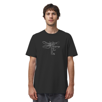 Breite die Flügel aus und flieg los | Libelle - Organic Shirt