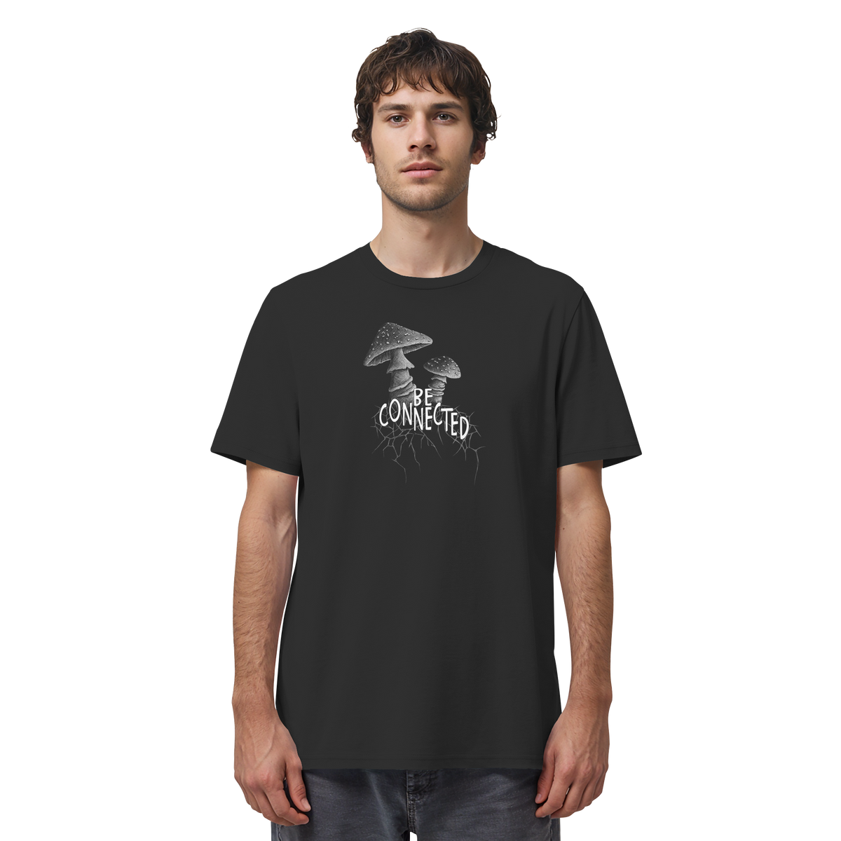 Be Connected Panther-Pilz - Organic Shirt