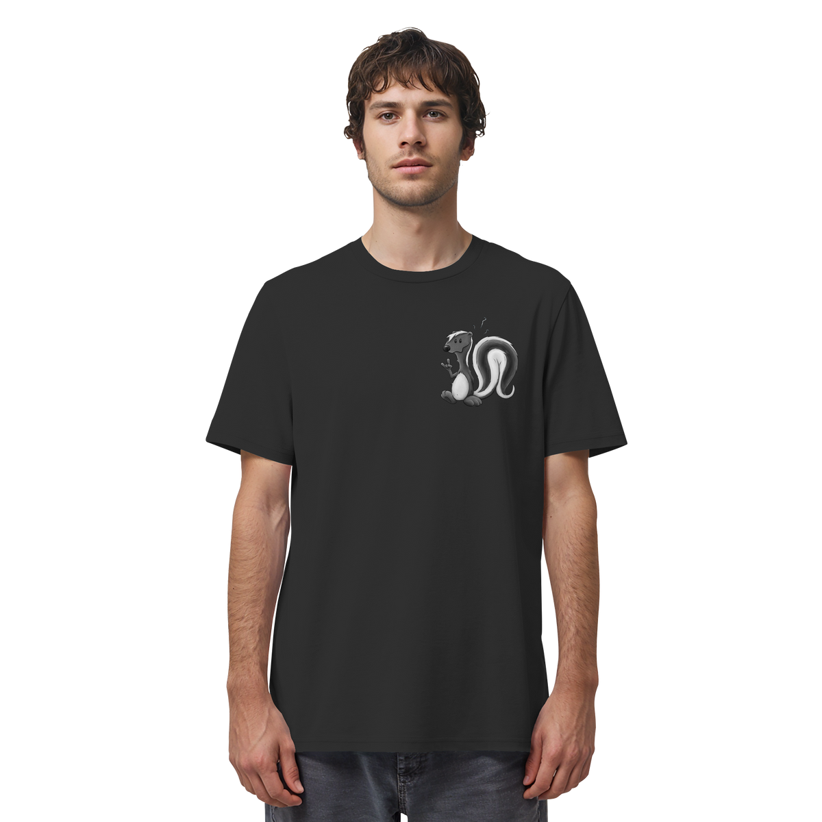 Lustig stinkiges Stinktier - Organic Shirt
