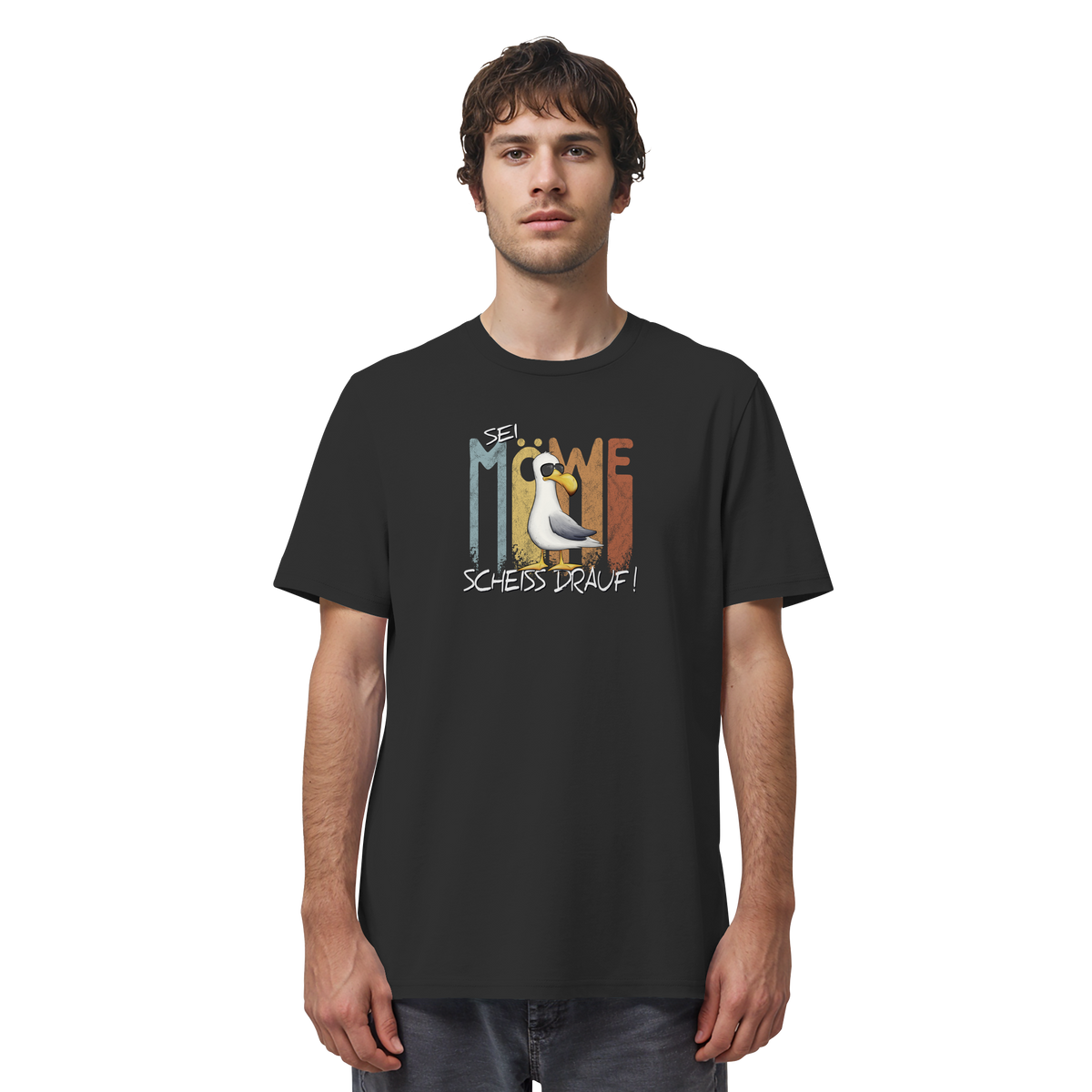 Sei Möwe Scheiß Drauf  - Organic Shirt