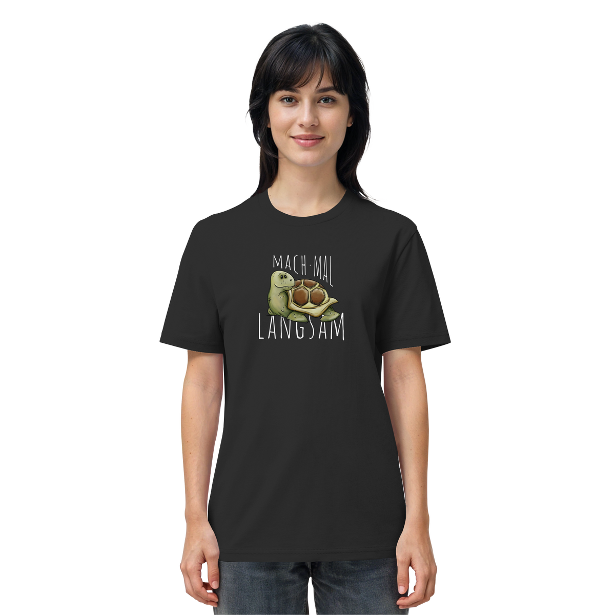 Mach mal langsam Schildkröte - Organic Shirt