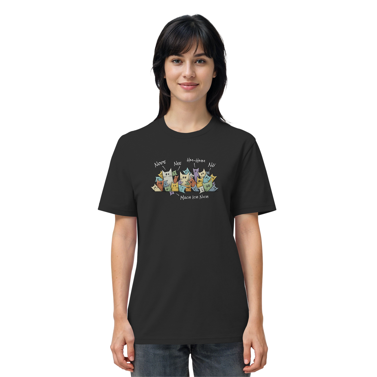 Nope, Nee, Nö Katzen - Organic Shirt