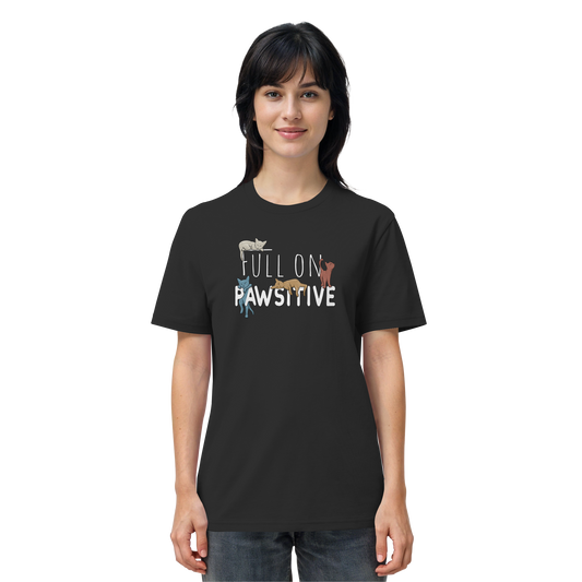 Full On Pawsitive! Gechillte Katzen - Organic Shirt