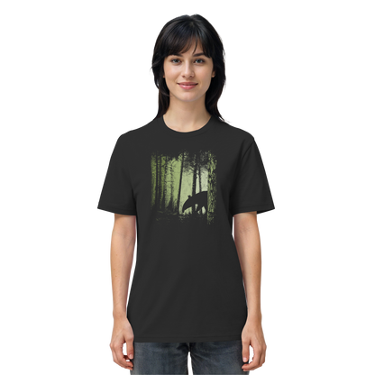 Lässiger Tapir im Zwielicht Wald - Organic Shirt