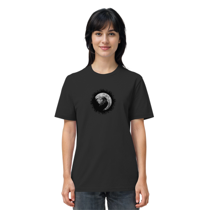 Schwarzer Rabe bei Vollmond  - Organic Shirt