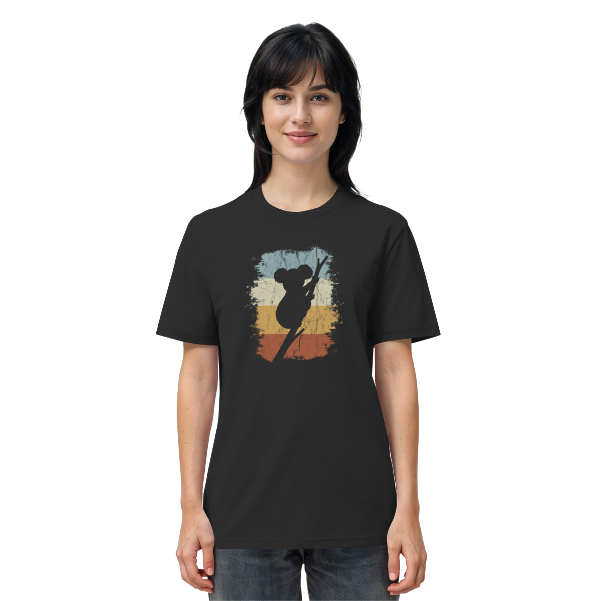 Retro kletternder Koala-Bär - Organic Shirt