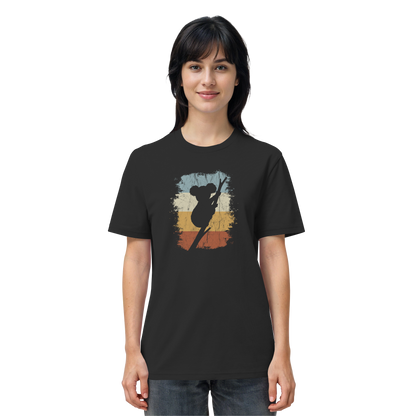 Retro kletternder Koala-Bär - Organic Shirt