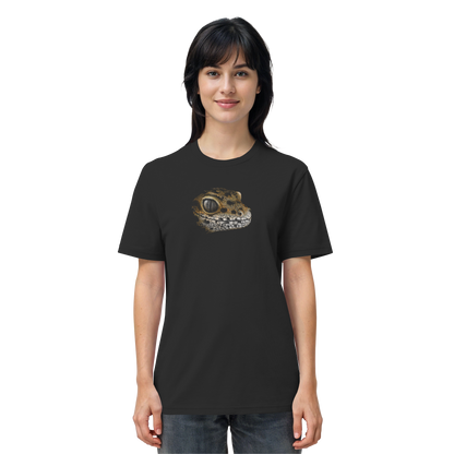 Leopard Gecko Skizze Kritzelkunst - Organic Shirt